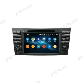 Android 10 128GB Ekrāna Automašīnu Multimediju DVD Atskaņotājs BENZ E-Class W211 2002-2008 GPS Navi Auto Radio Audio Stereo Galvas Vienības