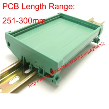 UM90 PCB garums 251-300mm profila paneļa montāžas bāze PCB mājokļu PCB DIN Sliedes montāžas adapteris