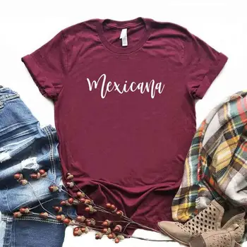 Mexicana latina Drukāt Sieviešu Tshirts Kokvilnas Gadījuma Smieklīgu t Kreklu, Lai Dāma Top Tee Hipster 6 Krāsu NA-681
