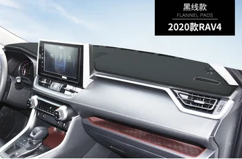 Toyota Rav4 XA50 2019 2020 RAV 4 XA 50 Labajā un Kreisajā Disku Paneļa Aptver Mat Ēnā Spilvenu Pad Paklāji Aksesuāri