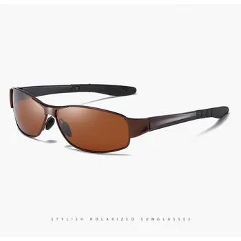 Jaunu Vintage Vīriešu Klasiskās Polarizētās Saulesbrilles Sieviešu Sporta Zvejas Braukšanas Darbojas Golfa Toņos Eyewears UV400 Aizsardzība Oculos