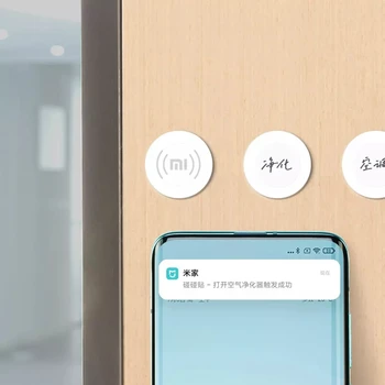 Xiaomi Mijia Smart Touch Sensors Smart Scene Mūzika Relejs Visu apkārt Projekcijas Ekrāns Pieskarieties vienumam izveidot Savienojumu Tīklu Mi Mājās App