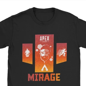 Apex Leģendas Mirage T Krekli Vīriešu Premium Kokvilnas Vintage T Camisas Hombre Pathfinder Bangalore T Drukāt