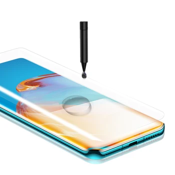 Mocolo 3D Jutīga HD UV Šķidruma Pilna Līme Stikla Samsung Galaxy S20 Ultra Rūdīts Stikls Filmas S20 PLUS Ekrāna Aizsargs