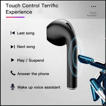TWS Led Bezvadu Austiņas HiFi Stereo Earbuds Bezvadu Lādēšanas Sporta Bluetooth Austiņas Austiņas Android, iOS Xiaomi