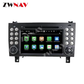 Carplay Android 10 ekrāna Automašīnu Multimediju DVD Atskaņotājs Benz SLK Klases R171 2004-2012 GPS Navi Auto Radio Audio Stereo Galvas vienības