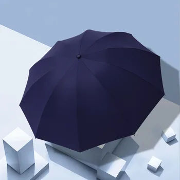 Automātiskā Vīriešiem Locīšanas Apgrieztā Jumta Saulessargs Sieviešu Ceļojumu Saule Reverse Saliekamie Lietussargi Black Pretvēja Biznesa 10K Parapluie