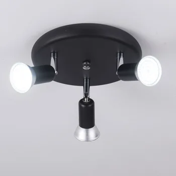 3 galvas grozāms Regulējams led Griestu gaismas vitrīna koridora lampas Mūsdienu dzīvojamā istaba guļamistaba virtuves vietas apgaismojums