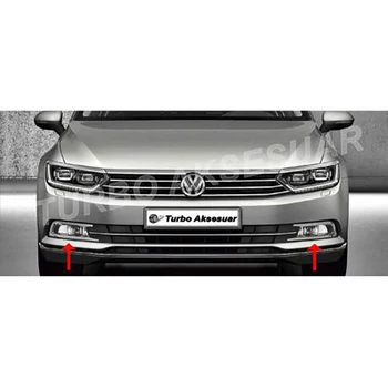 Volkswagen Passat B8 Hromēti Miglas Lukturu Rāmis 2 Gabals (-)