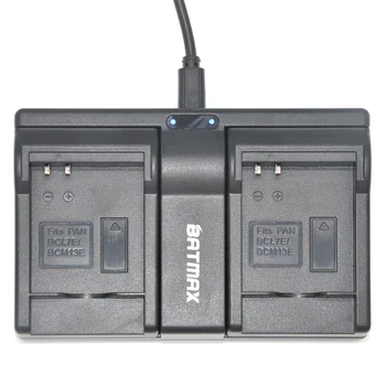 2GAB DMW-BCM13E DMW-BCM13 BCM13 Akumulators + Dual USB Lādētājs Panasonic Lumix ZS40 TZ60 ZS45 TZ57 ZS50 TZ70 ZS27 TZ37 TZ41