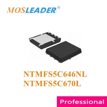 Mosleader NTMFS5C646NL NTMFS5C670L DFN5X6 100GAB 500PCS 1000PCS NTMFS5C646 60V N-Kanāls Ķīnas Augsta kvalitāte