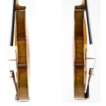 Artilērija lielgabalu vijole modeli. Itālijas antīkas krāsas, skaistas klavieru kods, dzintara krāsas vijole, profesionālās vijole.honggeyueqi
