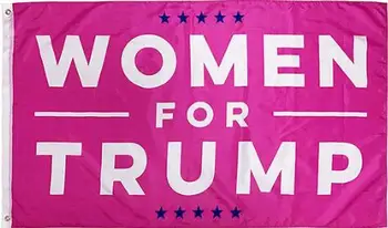 3x5ft sievietes trumpis karogu ar rozā, baneri