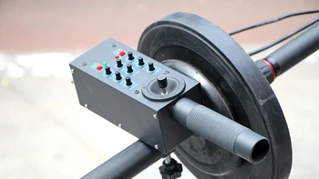 INLPIE 2-Ass, Motorizētie Pan Tilt Head Regulējams Ātrums Tālvadības Slodze 3kg, lai statīvi & GH5 BMPCC4K DSLR Kameras Strēles Krāns