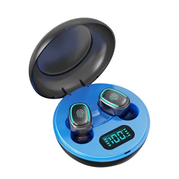 A10 TWS Bluetooth 5.0 Bezvadu HiFi Auss Sporta Ūdensizturīgs Austiņas ar Dual Mic Digitālo Uzlādes Box Mūzika Earbuds Tālruni