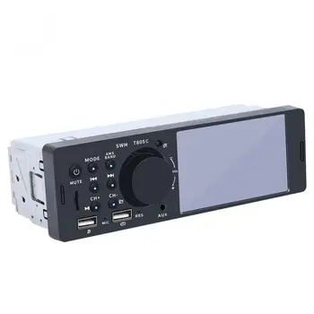 4.1 Collu 1 Din Dual USB Bluetooth Touch Ekrāna MP5 Player Auto Stereo Radio neatbalsta ātro Tālruņa Uzlādes un Atpakaļskata Kameru