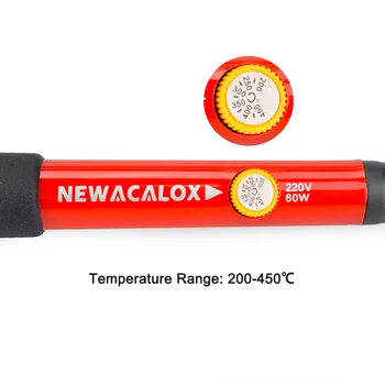 NEWACALOX ES/ASV 60W Malkas Komplekts Regulējamu Temp lodāmurs Pyrography Woodburning Pildspalvu Izkalšana/Griešanai/Lodēšanas Uzgaļi