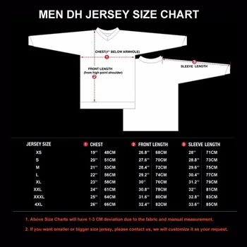 Vīriešu garām Piedurknēm Riteņbraukšana Apģērbu Likra Kalnu Velosipēds Jersey apvidus Motokrosa Lejup Drēbes MTB Smieklīgi DH Mx Velo Krekls
