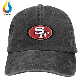 Mazgāt vilnis, tētis cepuri 49ers kokvilnas beisbola cepure vīriešiem, hip hop klp snapback cepure jūras sporta klp