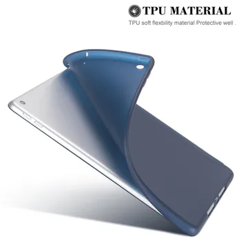Tablete Aizsardzības Gadījumā par Apple iPad mini 4 mini 5 3-Flod silikona Vāciņš iPad mni 4 mini 5 2019 7.9 collu planšetdatoru Turētājs