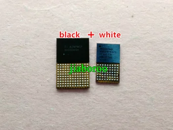 1pair (2gab) balts+melns touch digitizer ekrāna ic mikroshēmas IPHONE 6 6+ 6plus U2402 343S0694 + U2401 BCM5976 BCM5976C1KUB6G