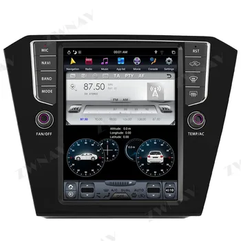Par Volkswagen VW Passat B8 Magotan 128GB Verticl Ekrāna Android9 multimediju Atskaņotājs, GPS Audio Radio Auto Stereo Galvas Vienības+