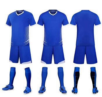 Pieaugušo un Bērnu Futbola Svīteri Zēni Meitene Tukšu Futbola Apģērbu Komplektus ar Īsām Piedurknēm Tracksuit Tērps, Tērpi Bērniem Soccer Jersey