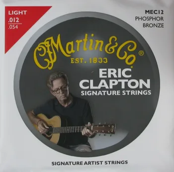 MartinGuitar MEC12 MEC13 Akustiskā Ģitāra Eric Clapton Izvēle 92/8 Fosfora Bronzas Stīgas, Gaismas, 012-054
