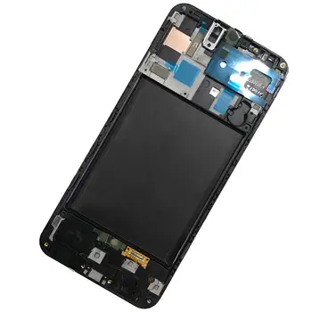 LCD Displejs Priekš Samsung Galaxy A50 A505 2019 Digitizer Montāža Aizstāj Ekrāns Samsung A505F/DS A505F A505FD A505A