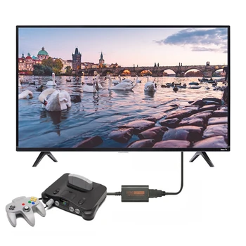 Ultra Clear HDMI Pārveidotājs 1080P Retro Spēļu Konsoli Video Converter Konversijas Galvas NGC / N64 / NVE