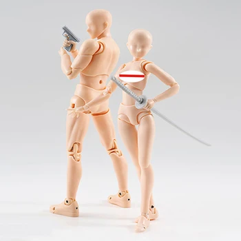 14cm Mākslinieks, Mākslas Glezniecības Anime Attēls Skiču Izdarīt Vīrietis Sieviete Kustamo Ķermeņa Chan vienoto Rīcību Attēls Rotaļlietu Modelis Izdarīt Manekena 001