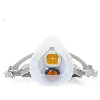 ST-AG Silikona putekļu maska Aizsardzības Rūpniecības Putekļu polijas Elektriskās metināšanas Smaku Elpojošs Ērti Mazgājams maska
