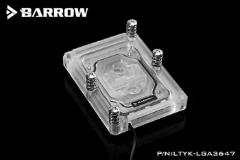 Barrow LTYK-LGA3647, Intel Lga3647 Skylake-E CPU Ūdens Dzesēšanas Bloks, cpu watercooling atbalsta rgb