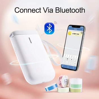 NIIMBOT D11 Uzlīmi Printera Siltuma Bluetooth Portatīvu Drukāšanu Bezvadu Mini Etiķetes Norāda, Svītrkodu Tālrunis Printeri, Bezmaksas App