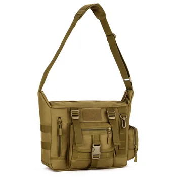 Tactical Sling Pleca Soma Ūdensizturīgs Militāro Crossbody Soma Vīriešu Āra Ceļojumu Messenger Bag for 14