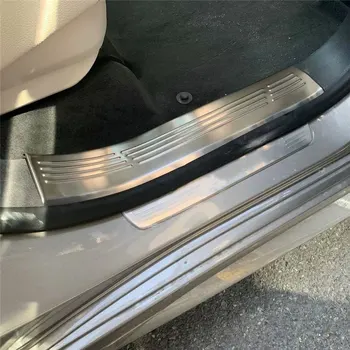WELKINRY Benz GLE W167 2018 2019 2020 interjera automašīnas durvju sliekšņa sliekšņa sveikt pedāli scuffproof aizsargs apdares plāksnes