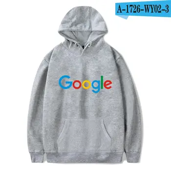 Burtu Drukāšanas, Google, Microsoft, Hoodies Vīriešu sporta Krekls Kokvilnas Bērnu pelēkā vārna Pavasara Rudens Darba apģērbu, lai TAS praktiķu