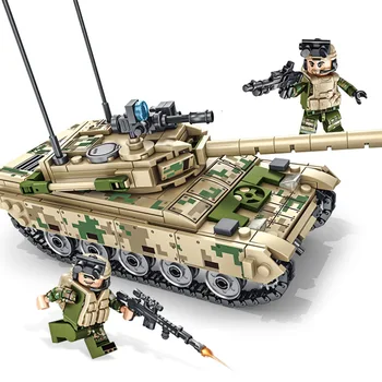 432PC VT-4 Smagās Bruņas Galvenais Kaujas Tanks Modeli, Celtniecības Bloki, Militārās Armijas Karavīrs, Rotaļlietas Militārā Modeļa Būvniecības Rotaļlietas