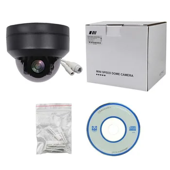 1080P HD PTZ IP Kameras Āra Ūdensizturīgs ONVIF 4X Tālummaiņas P2P IS Nakts Redzamības home security Mini Speed Dome Kameras POE Hisee APP