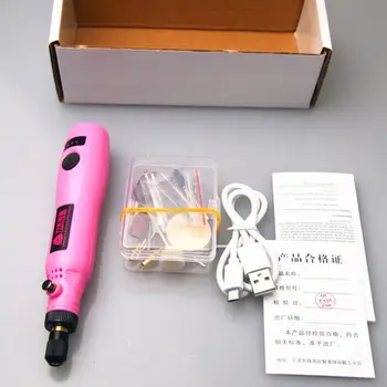 3,6 V Uzlādes ar USB Elektriskie Slīpēšanas Mazā Mašīna Nagu Slīpēšanas Mašīna ar Litija Akumulatoru Urbjmašīnas Gravēšanas Pildspalva