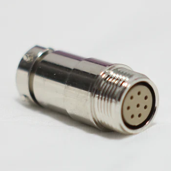 8 pin female connector, lai padarītu tālvadības kabelis, tālvadības pults CANON vai FUJINON objektīvs ENG