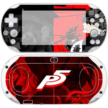 Persona 5 Ādas, Vinila Uzlīmes Aizsargs Sony PlayStation, PSvita, 2000. PSv 2000 Decal Ādas Uzlīmes