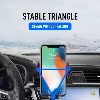 Auto Telefona Turētājs Sūcējs Tālruņa Turētāju Automašīnas Gaisa Vent Mount Clip Nav Magnētisko Mobilā Tālruņa Turētājs iphone 12 Pro Xiaomi GPS Stāvēt