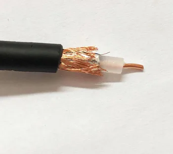 RG58 50-3 RF koaksiālais kabelis RG-58 RG58 kabelis Vadi 50ohm 5m 10m 30m 20m 50m