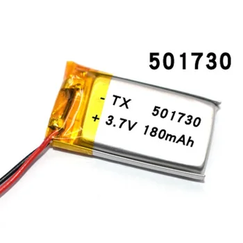 501730 3,7 v 180mah Litija Polimēru Baterija Ar Valdes Mp3 Mp4 Mp5 Gps Digitālo Produktu