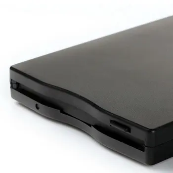 FDD Black USB Portable Ārējās Saskarnes Disketes FDD Ārējo USB Floppy Drive Klēpjdatoru 3.5 Collu 1.44 MB 12 Mb / s
