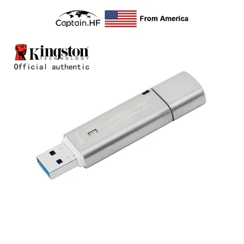 ASV Kapteinis DataTraveler Locker+ G3 USB3.0 Flash Drive Personiskās Drošības 16GB 32GB 64GB DTLPG3 ar Aparatūras Šifrēšanu AES