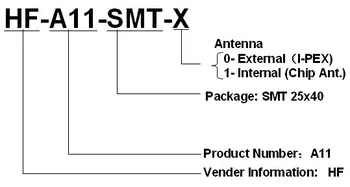 UART, lai WI-FI Modulis Sērijas WIFI Modulis Ultra Mazu FCC, CE HF-A11-SMT-1 IOT Antena-iekšējās Mikroshēmas Skudra. 3.3 V