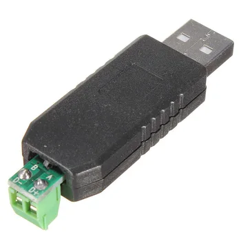 2x GAB USB uz RS485 RS-485 interfeisa pārveidotājs Sērijas adapteris savietojams + PLC