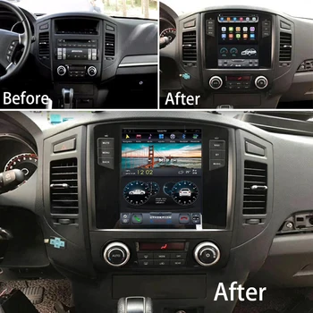Auto Multimediju Atskaņotājs, Stereo, GPS DVD, Radio Navigācijas NAVI Android Ekrāna Mitsubushi Pajero S Shogun Montero V80 2006~2020